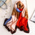 Luxury Designer Women Silk Scarf