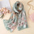 Luxury Designer Women Silk Scarf