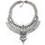 Silver Vintage Bohemian Big Choker Necklace