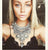 Silver Vintage Bohemian Big Choker Necklace
