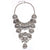 Silver Vintage Bohemian Big Choker Necklace