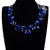 Triangular Glass Choker Necklace