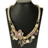 Believe Flower and Simulated Pearl Necklace
