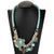 Believe Flower and Simulated Pearl Necklace