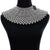 Chunky Statement Pearl Bib Collar Necklace