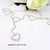 Rhinestone Heart to Heart Body Waist Chain