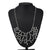 Punk Hollow Geometric Branch Pendant & Necklace