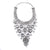 Silver Vintage Bohemian Big Choker Necklace