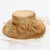 Summer Organza Flower Church Visors Hat
