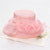 Summer Organza Flower Church Visors Hat