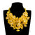 Bohemia Maxi Flower Petals Choker Necklace