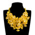 Bohemia Maxi Flower Petals Choker Necklace