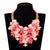 Bohemia Maxi Flower Petals Choker Necklace