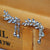 Rhinestone Angel Wing Stud Earrings