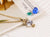 Zircon Pendant Owl Necklace