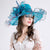 Flower Pearl Wide Brim Hat