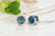 925 Sterling Silver 10 Colors Crystal Radiant Hearts Charms