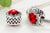 925 Sterling Silver 10 Colors Crystal Radiant Hearts Charms
