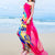 Plus Size Geometrical Design Chiffon Scarves
