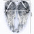 Crystal Angel Wings Brooch Pin and Pendant