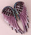 Crystal Angel Wings Brooch Pin and Pendant