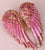 Crystal Angel Wings Brooch Pin and Pendant
