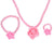 Elegant Simulated Pearl and Crystal Necklace & Earring Sets