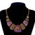 Enamel Geometric Pendant & Necklace