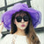 Wide Brim Foldable Flower Double-deck Hat