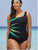 Brazilian Sunburst One-Piece Swimsuit