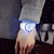 LED Luminous Personality 7 Color Light Wrist Watch