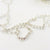 Rhinestone Heart to Heart Body Waist Chain
