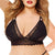 Floral Transparent Seamless Lace Bra