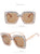 Big Frame Oversized Square Sunglasses