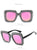 Big Frame Oversized Square Sunglasses