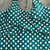 Polka Dot Plus Size Swimwear