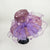 Embroidery Bird's Nest Wide Brim Hat