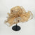 Embroidery Bird's Nest Wide Brim Hat