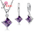 Sterling Silver Romantic Necklace & Earring Sets