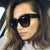 Luxury Designer Oversized Cat Eye UV400 Sunglasses