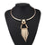 Big Stripe Triangle Tassel Necklace & Pendant