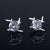 Triangle Zircon Stud Earrings