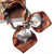 Business Square Elegant Striped Scarves