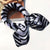 Business Square Elegant Striped Scarves