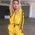 Yellow Hoodie Fitness Clothing