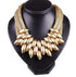Cloth Woven and Plastic Pendant Necklaces