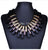 Cloth Woven and Plastic Pendant Necklaces