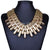 Cloth Woven and Plastic Pendant Necklaces