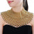 Chunky Statement Pearl Bib Collar Necklace