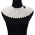 Chunky Statement Pearl Bib Collar Necklace